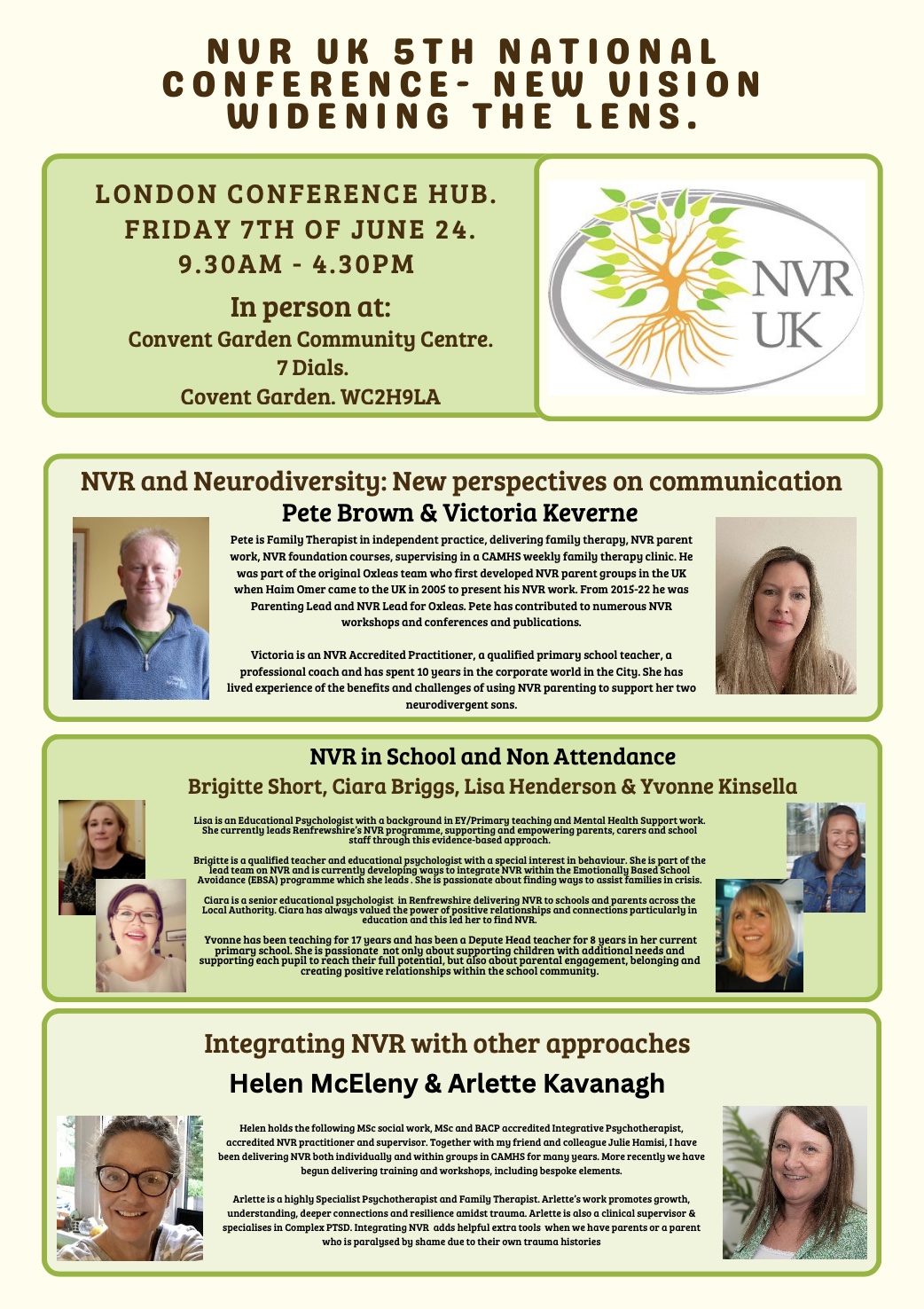 Speaking at NVR UK